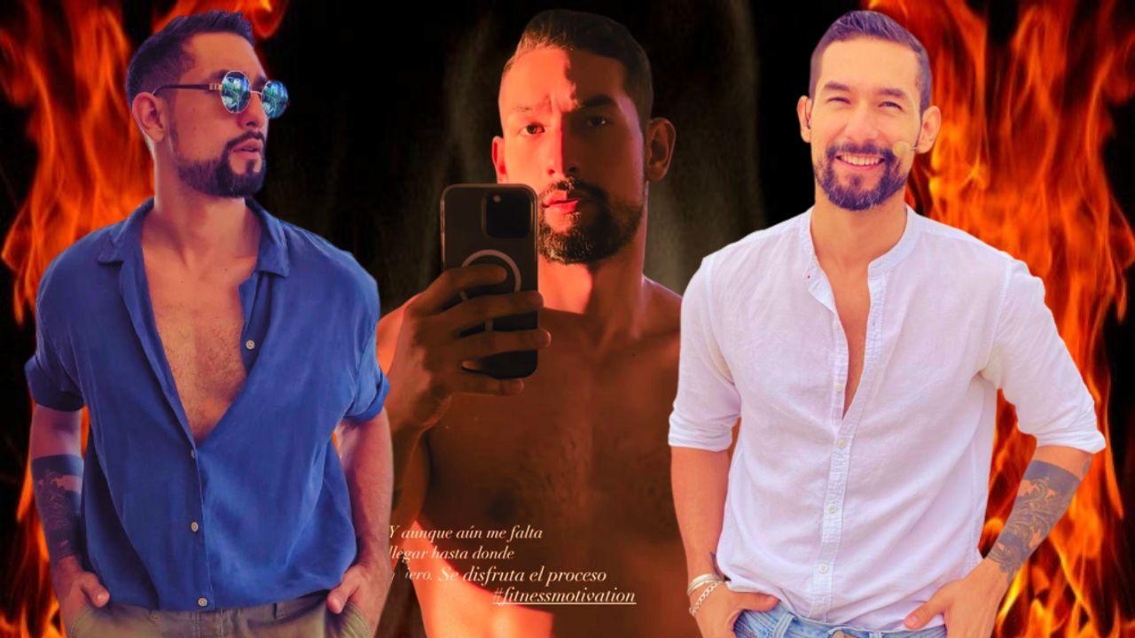 Imagen Principal de Nota: ¡Candente! David Fortin presume su cuerpazo al quedar con poca ropa