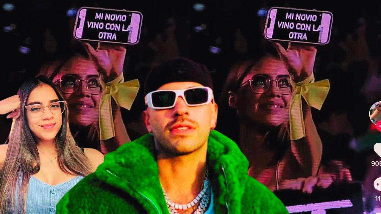 Imagen Principal de Nota: Hondureña expuso a su novio infiel en concierto de Ferxxo