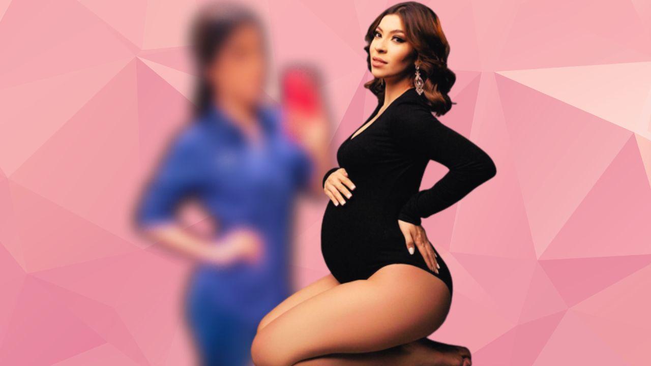 Imagen Principal de Nota: Laura Meza presume su impresionante figura a una semana de dar a luz