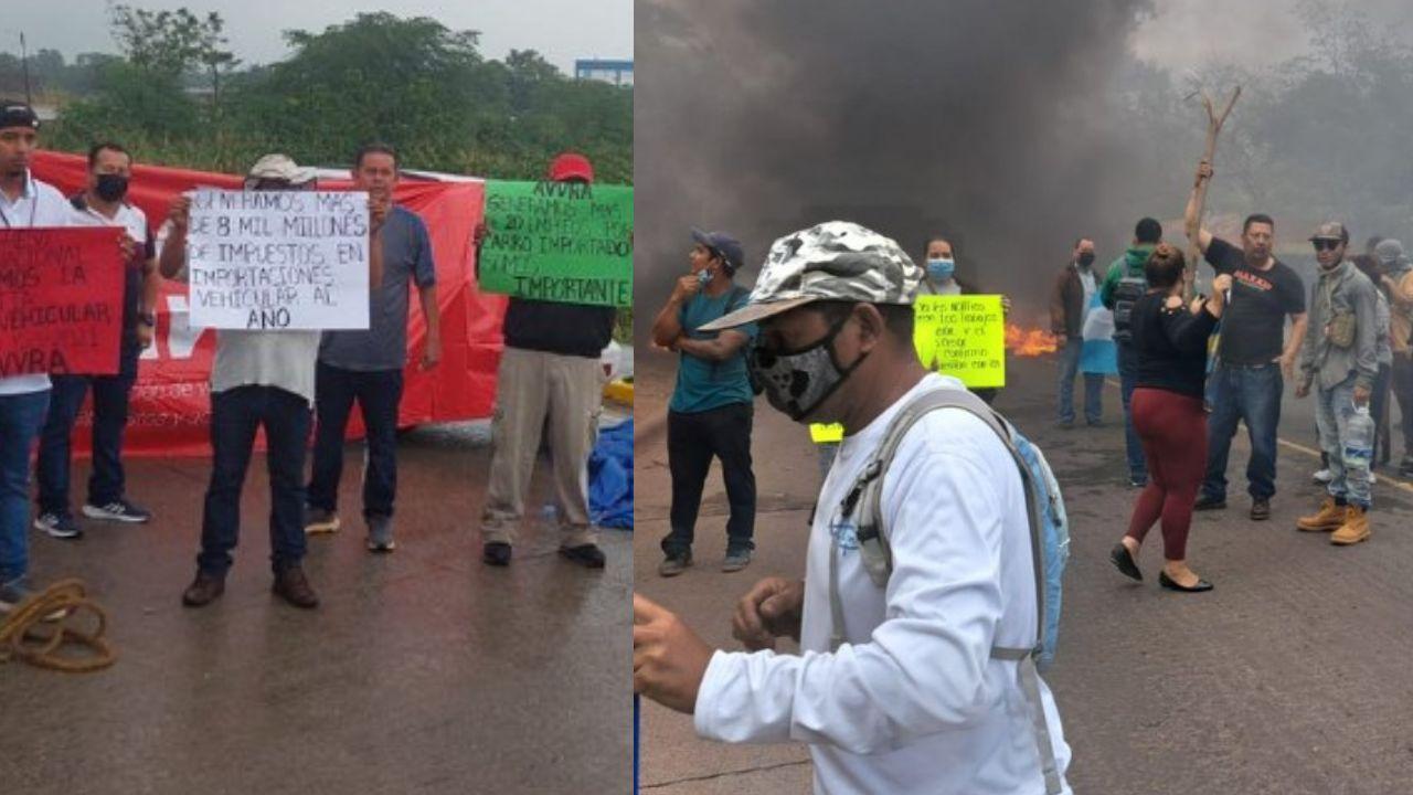 Imagen Principal de Nota: ¡Caos vehicular! Hondureños protestan en Tegucigalpa, SPS y Siguatepeque por diferentes causas