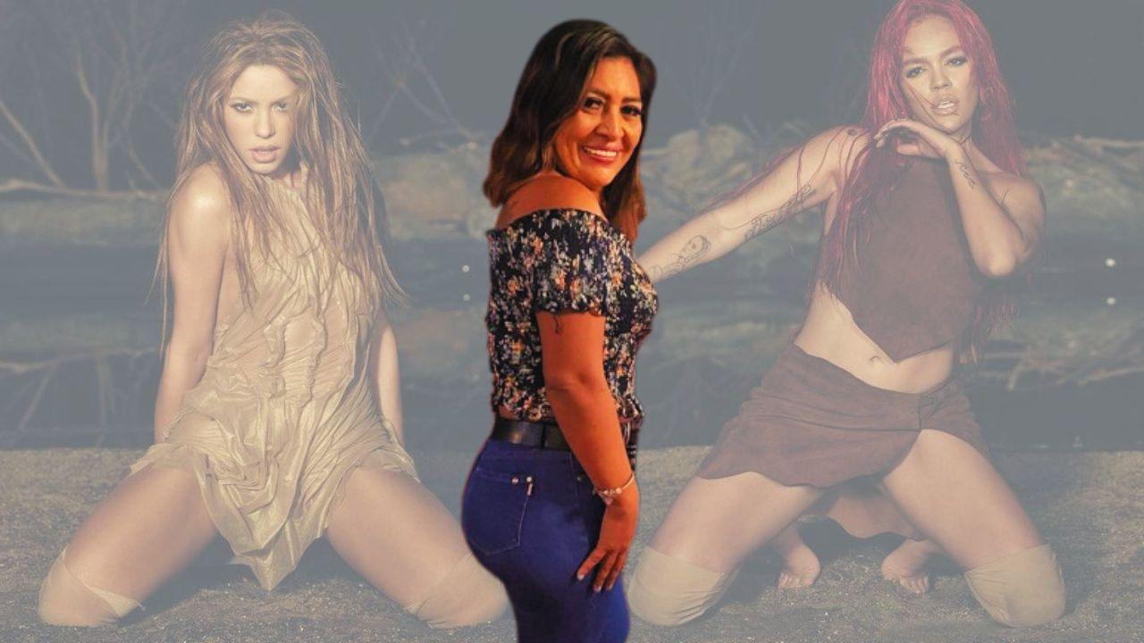 Imagen Principal de Nota: Yanira Berríos se lanzó al piso para unirse a trend de Shakira y Karol G