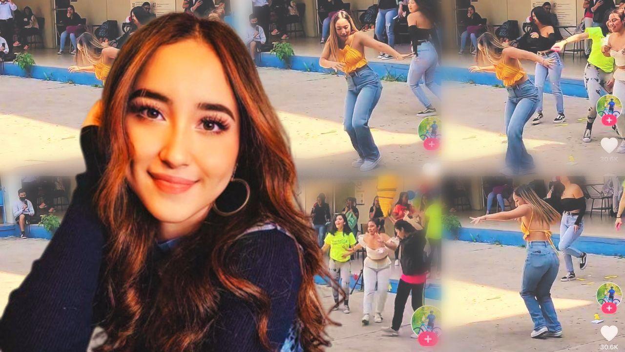 Imagen Principal de Nota: Allison Castillo, estudiante de la UNAH que se robó el show bailando