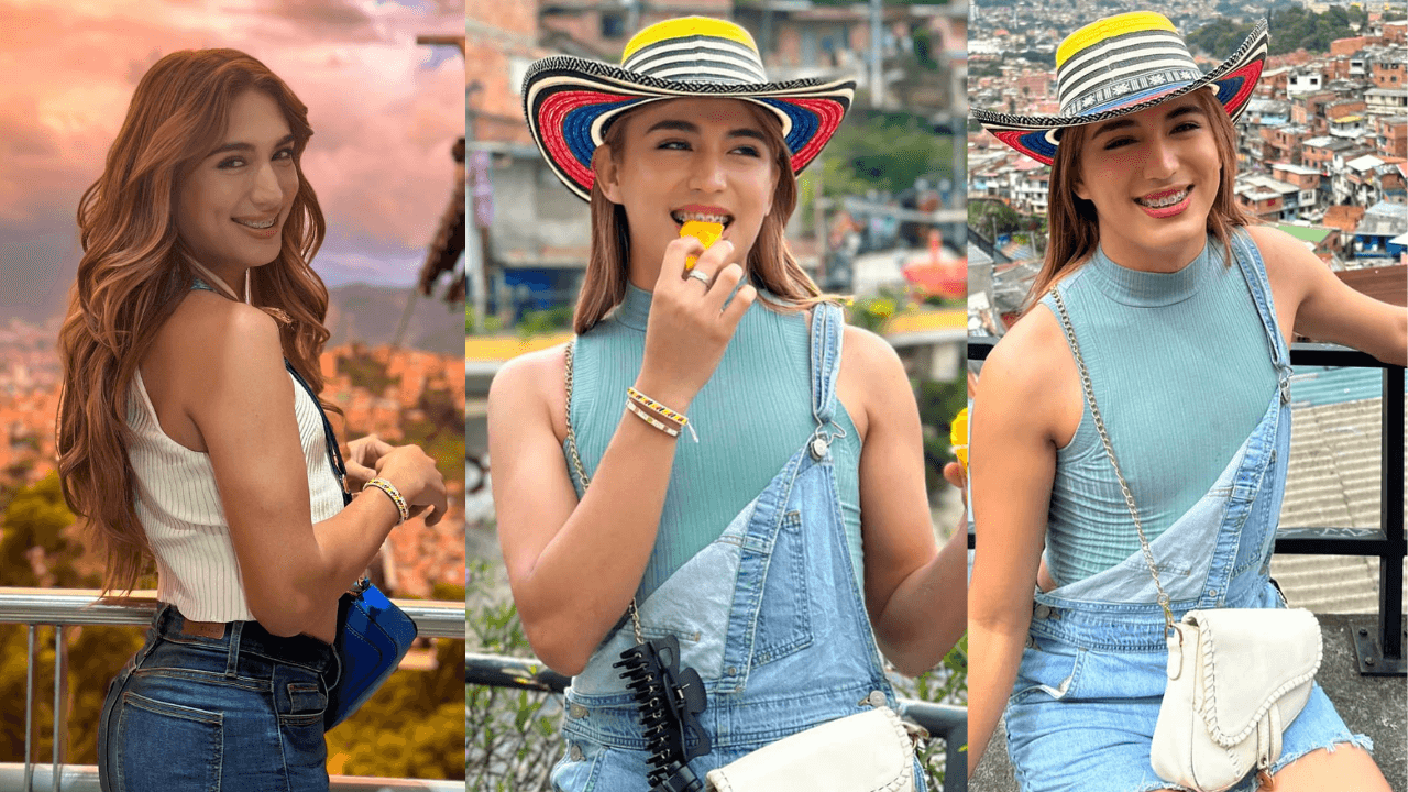Imagen Principal de Nota: La Bicha Catracha presume sus vacaciones en Colombia junto a su pareja