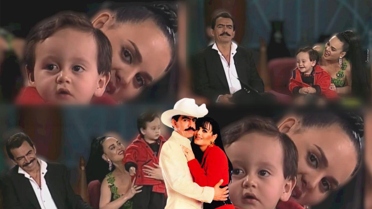 Imagen de ¡Conmovedor! Así fue cuando Maribel Guardia y Joan Sebastian presentaron a su hijo en televisión