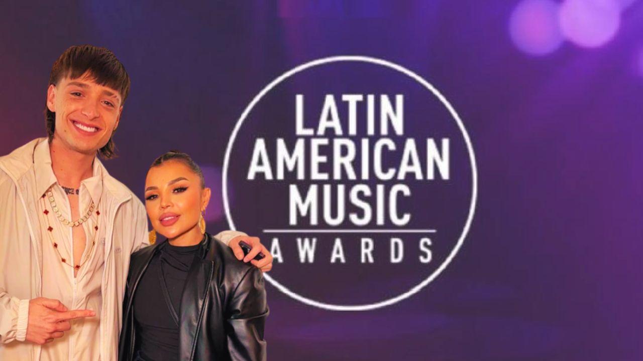 Imagen Principal de Nota: Hondureña maquilló a Peso Pluma en los Latin AMAs 2023