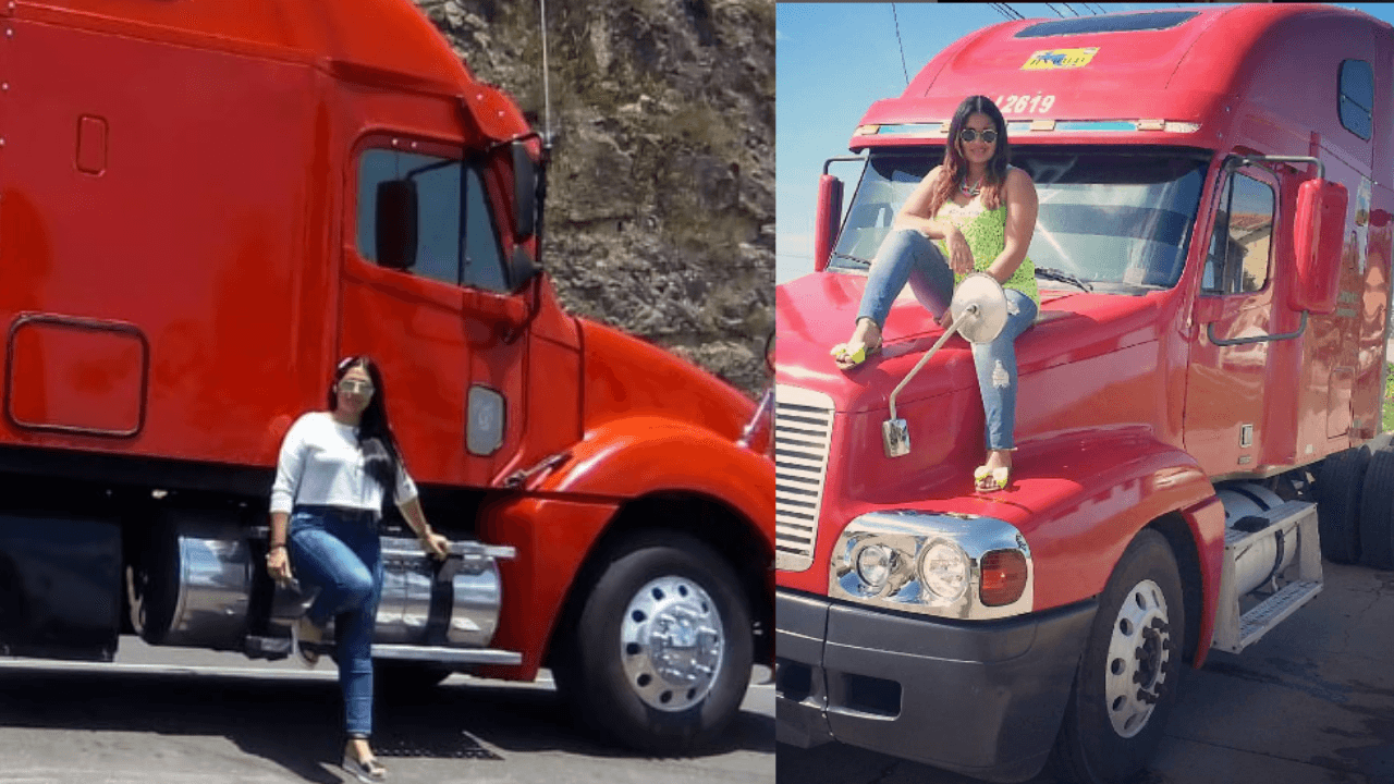 Imagen Principal de Nota: Eneyda Gómez, la hondureña que recorre la  CA-5 en su tráiler