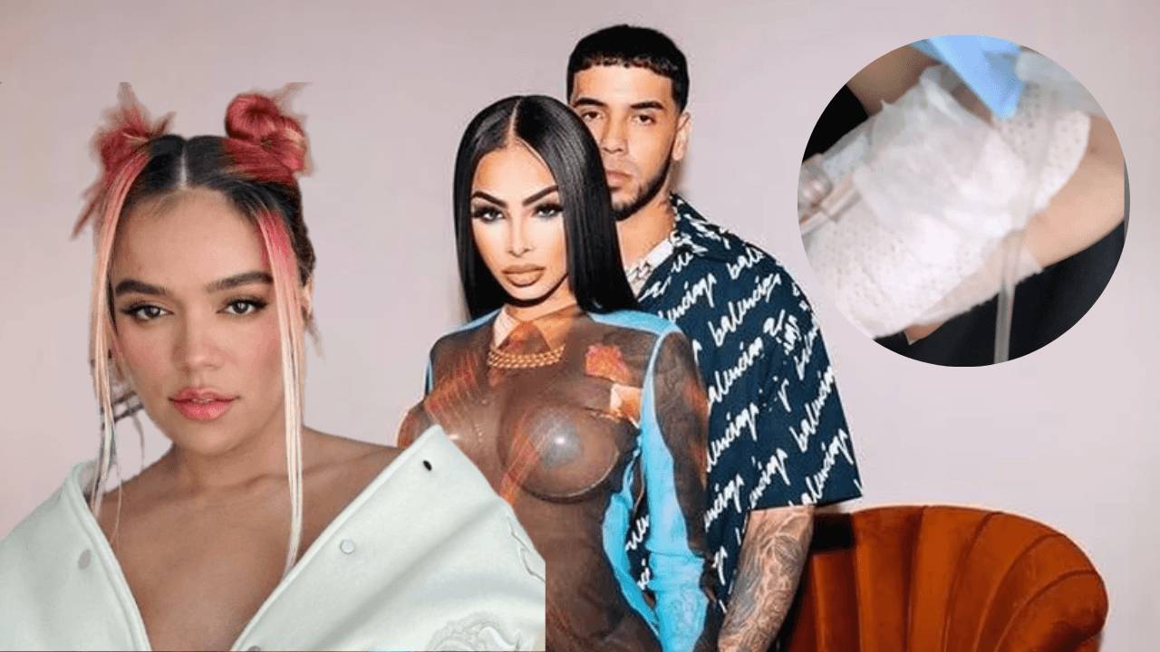 Imagen Principal de Nota: ¿Hospitalizada? Yailin sube foto con suero después de que Anuel le dedicó nueva canción a Karol G