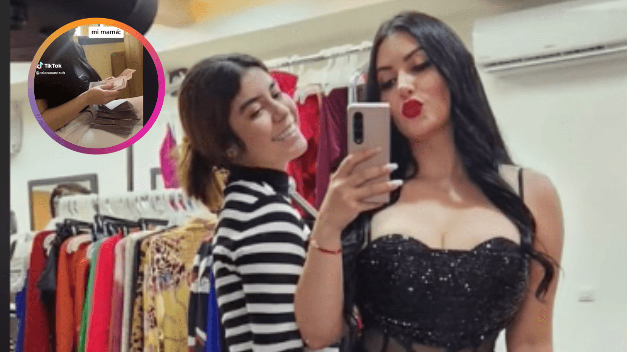 Imagen de Hija de Ariana Herchi muestra el dinero que gana su mamá en la plataforma azul