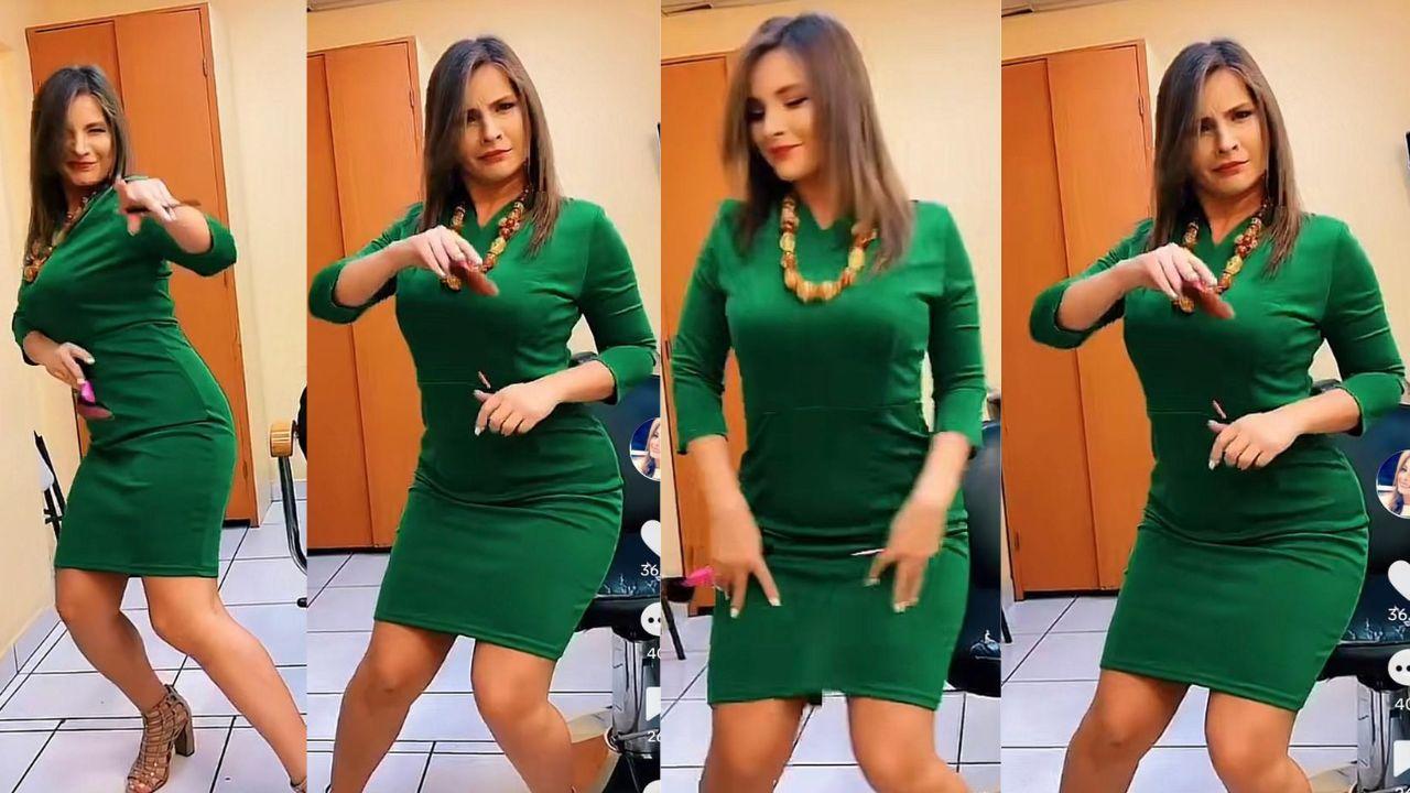 Imagen Principal de Nota: Cristina Rodríguez muestra pasos prohibidos al ritmo del playero ‘Tra, tra, tra’ en un #TBT