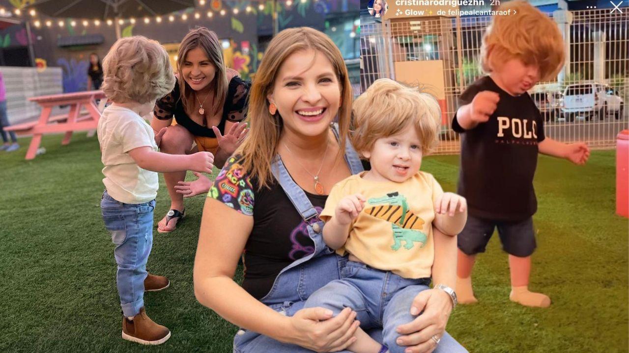 Imagen Principal de Nota: Hijo de Cristina Rodríguez la sorprende al dar sus primeros pasos