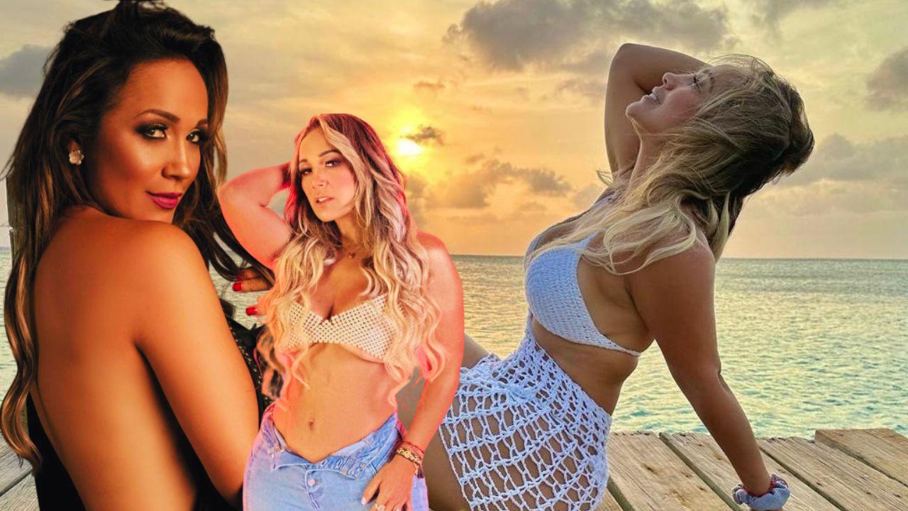 Imagen Principal de Nota: La 'JLO salvadoreña'  presume la belleza de las playas de Roatán