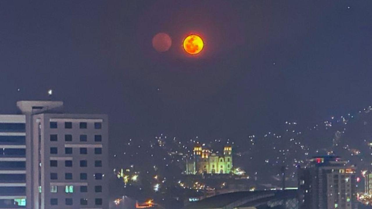 Imagen Principal de Nota: Así se miró la luna de sangre en diferentes zonas de Honduras