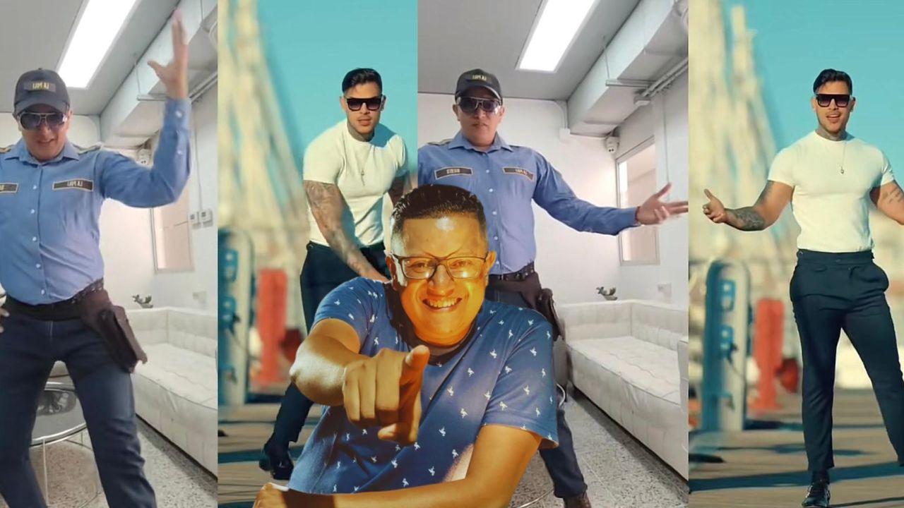 Imagen Principal de Nota: Hermano de 'El Masiso' se viste de policía y muestra sus mejores pasos de baile