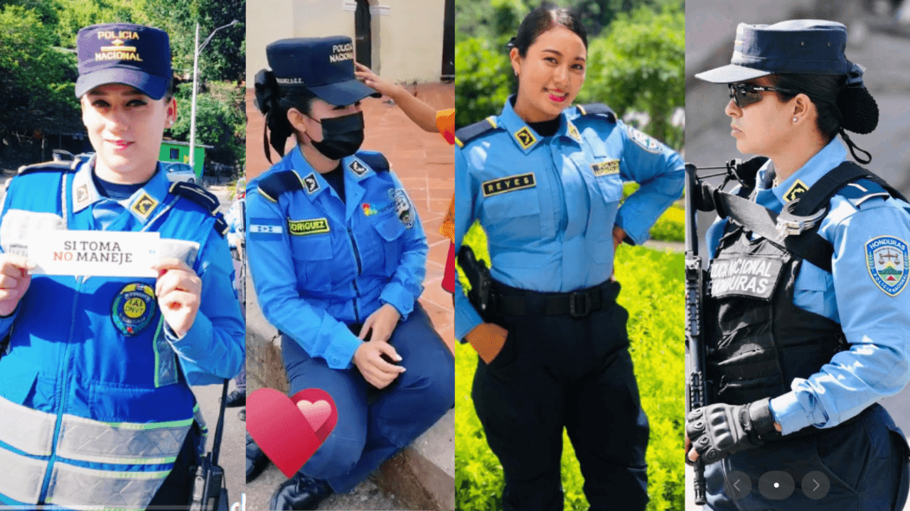 Imagen Principal de Nota: 'Pasen su Instagram', policías hondureñas vuelven a cautivar a internautas