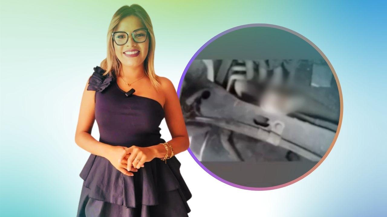 Imagen Principal de Nota: ¡Insólito! Saraí Espinal encuentra animal en el motor de su vehículo