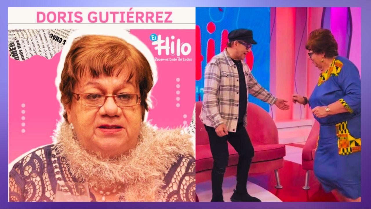 Imagen de Doris Gutiérrez muestra sus mejores pasos de baile en El Hilo