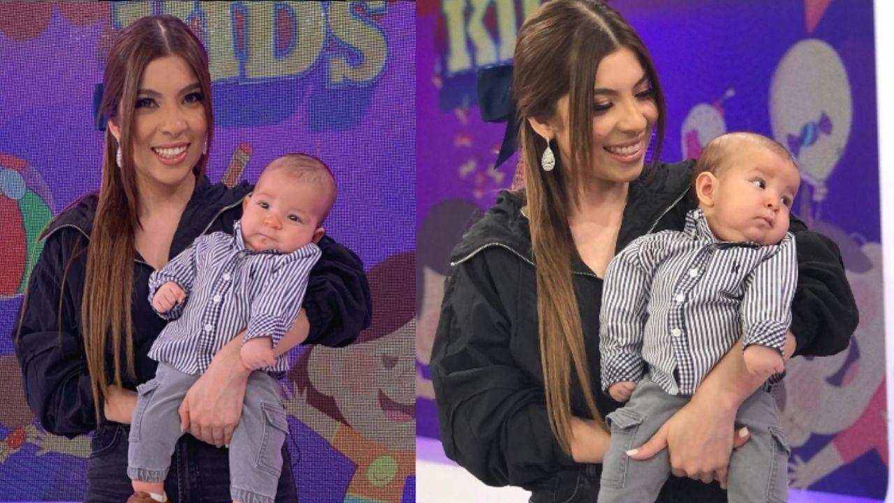 Imagen Principal de Nota: Laura Meza y las tiernas fotos junto a su bebé Luka Fernando
