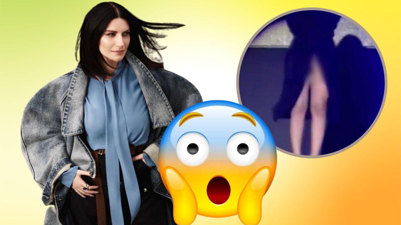 Imagen de 'La tengo como todas': el día que Laura Pausini enseñó todo por accidente