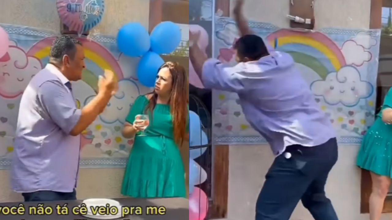 Imagen Principal de Nota: ‘Es un peligro’: Hombre reacciona de forma violenta a la revelación del sexo de su bebé