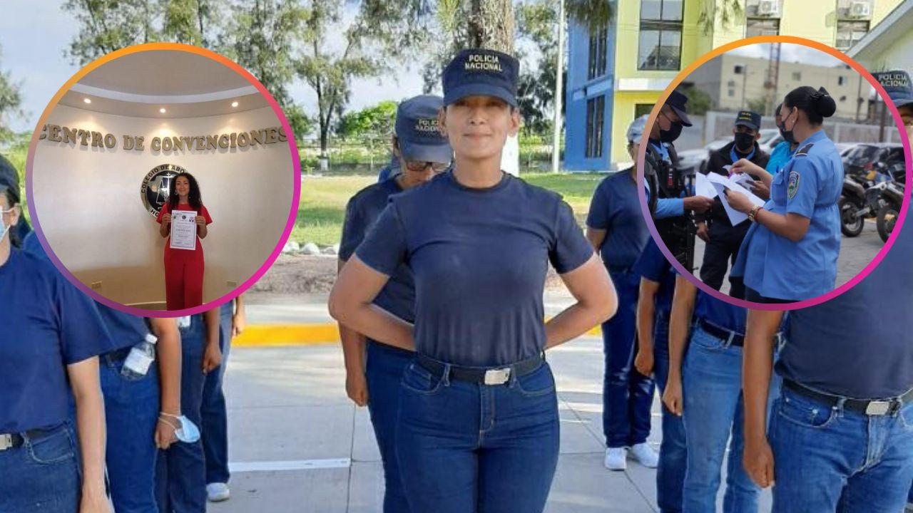 Imagen de Policía hondureña cumple su sueño y se convierte en abogada