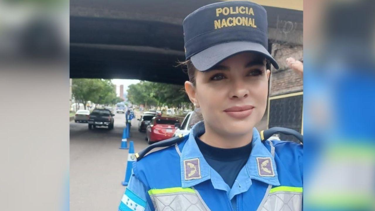 Imagen de '¡Arrésteme!' Hermosa policía de tránsito roba suspiros en calles de Honduras y entre internautas