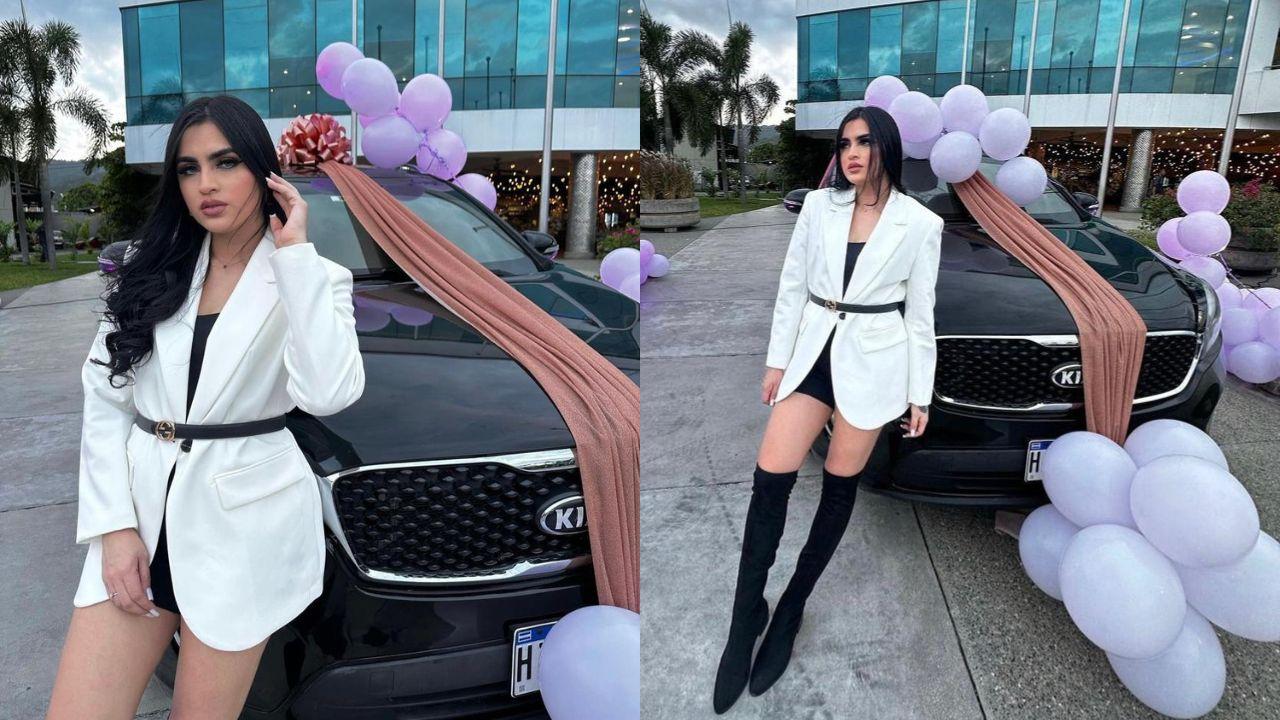Imagen Principal de Nota: Roxanna Somoza se compra un carro; árabe le ofreció tres millones de dólares, una casa y un Ferrari