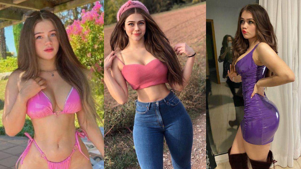 Imagen Principal de Nota: ¡Es una Barbie! Hondureña Jasmín Reyes sube la temperatura con diminutos trajes de baño color rosa