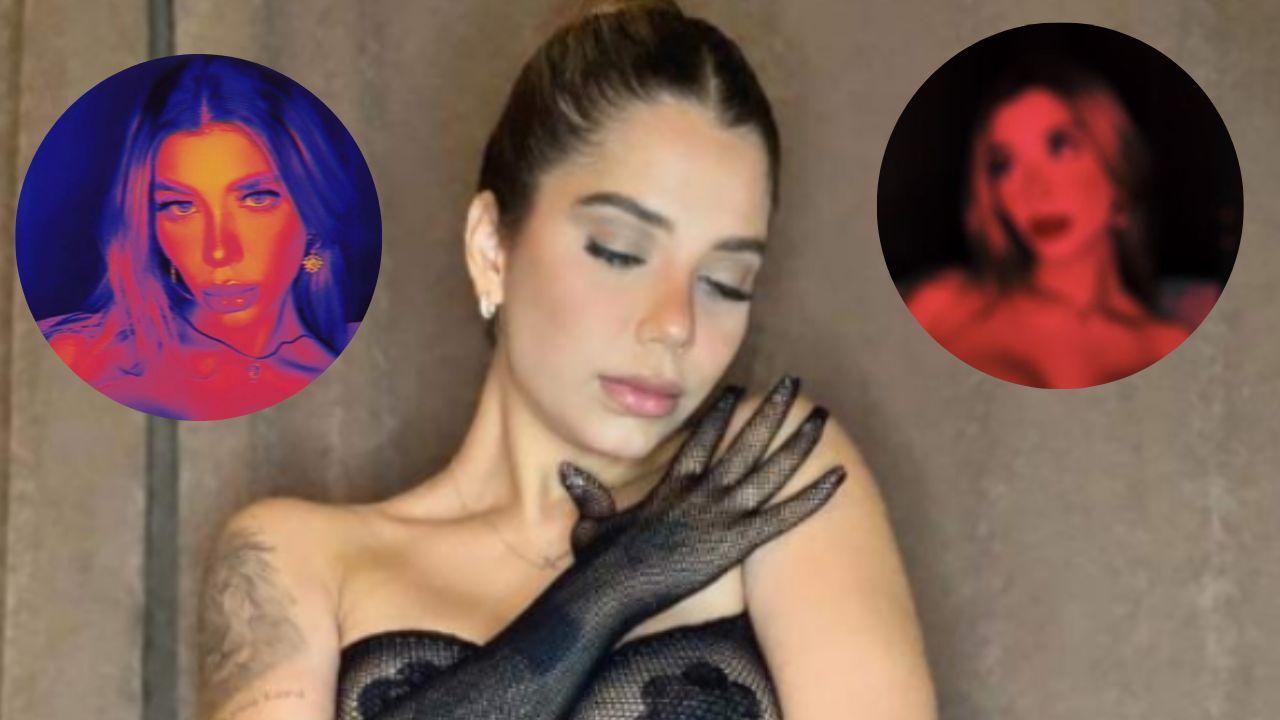 Imagen Principal de Nota: Jennifer Funes publica fotos que muestran sus gemelas 'al aire' al usar atrevido filtro