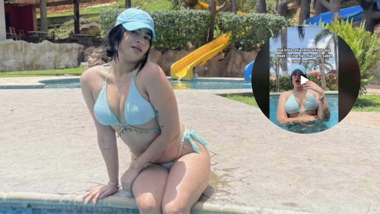 Imagen Principal de Nota: ‘Mis amigas sólo saben robar maridos’: 'Juanchi' envía fuerte indirecta y paraliza las redes en atrevido bikini