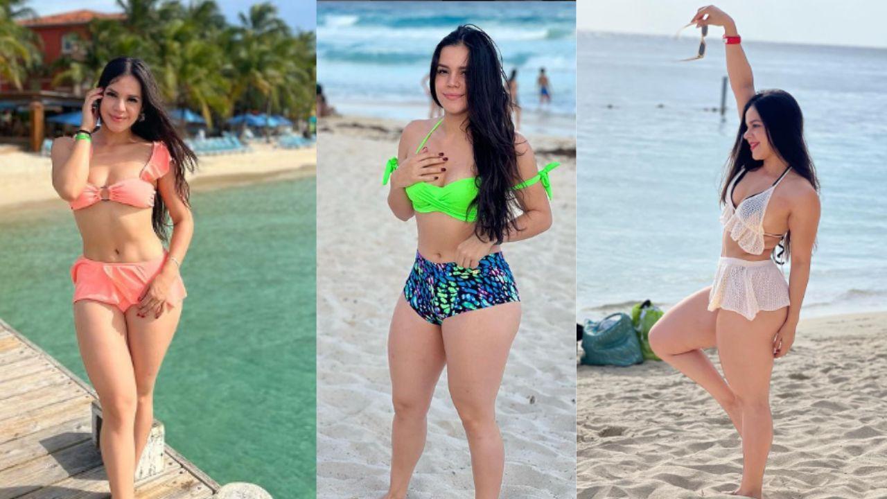 Imagen Principal de Nota: Lauren Aguilera sigue cautivando con su increíble figura en sensuales trajes de baño