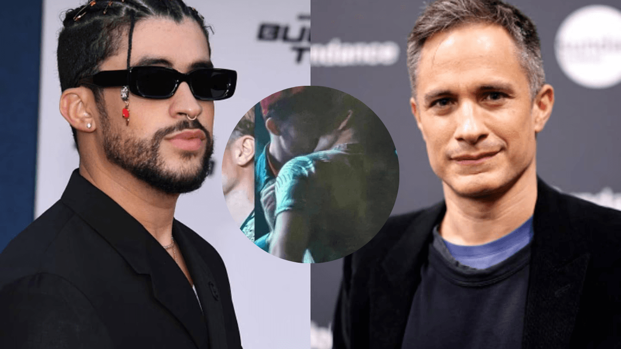 Imagen de Bad Bunny se aburrió de las mujeres, lo descubren en apasionado beso con Gael García