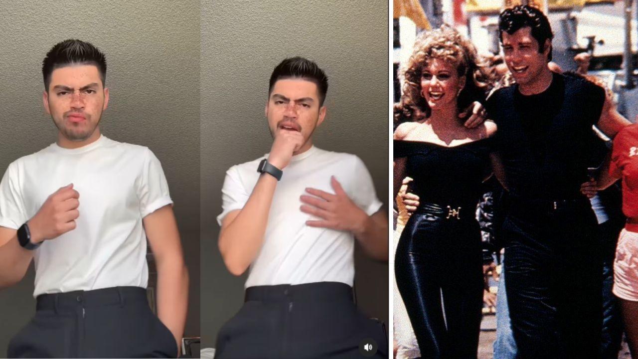 Imagen Principal de Nota: César Enamorado hace arder a sus seguidoras con candente baile al ritmo de John Travolta & Olivia Newton-John