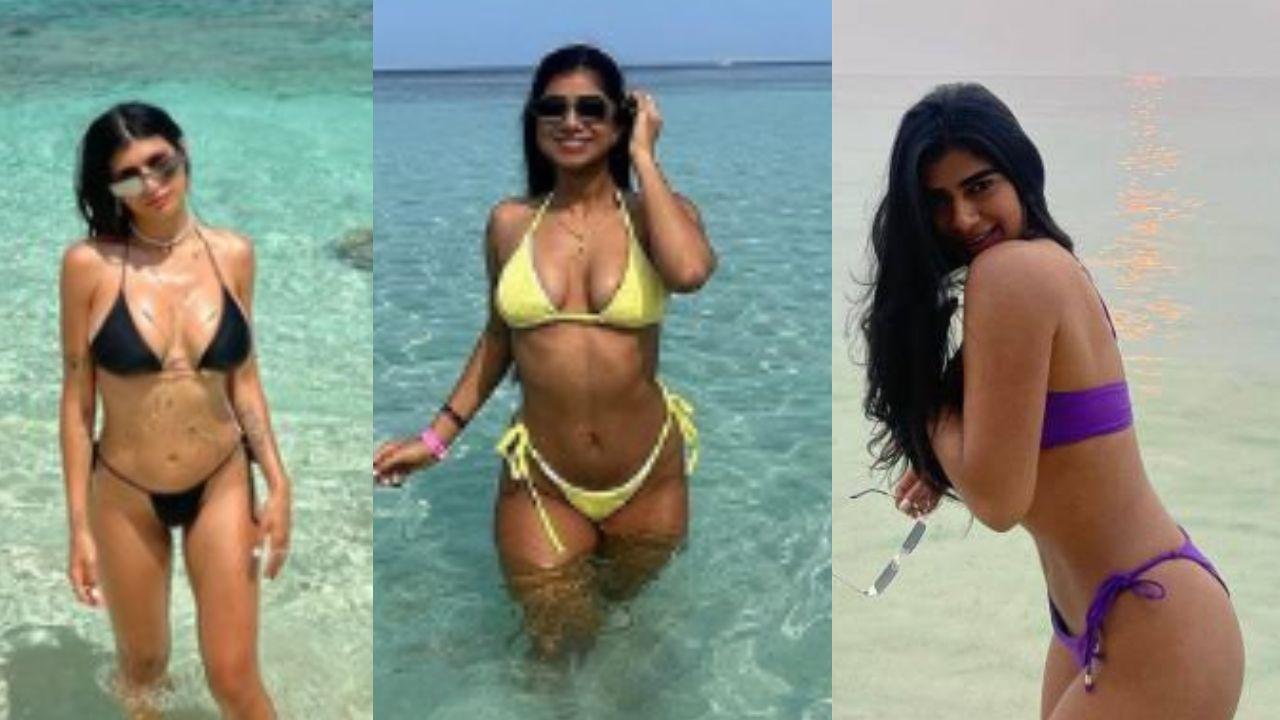 Imagen de ¿Hacen lo mismo? Hondureña atrae miradas en las redes por su sorprendente parecido a Mia Khalifa