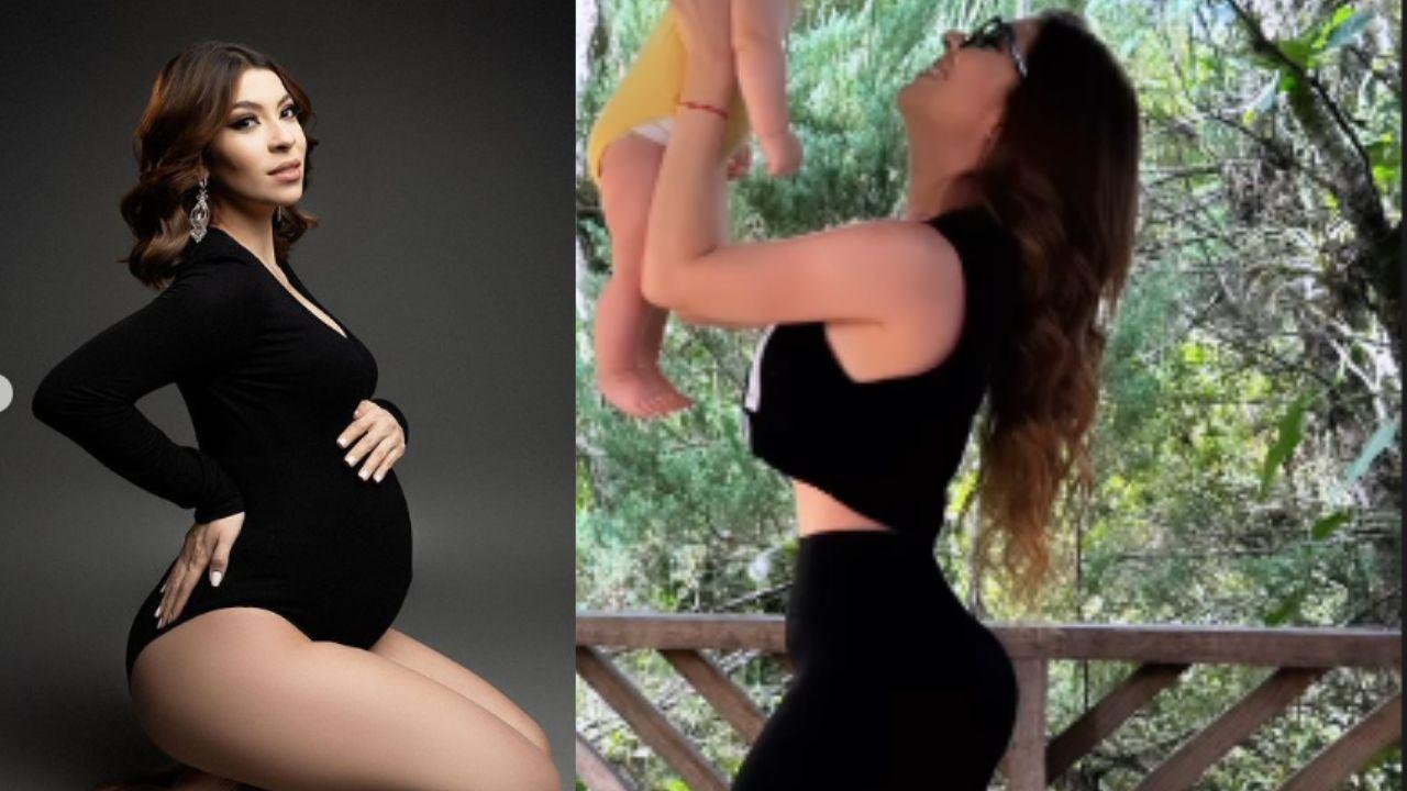 Imagen Principal de Nota: Laura Meza causa impacto al exhibir su asombrosa figura a pocos meses de haber dado a luz