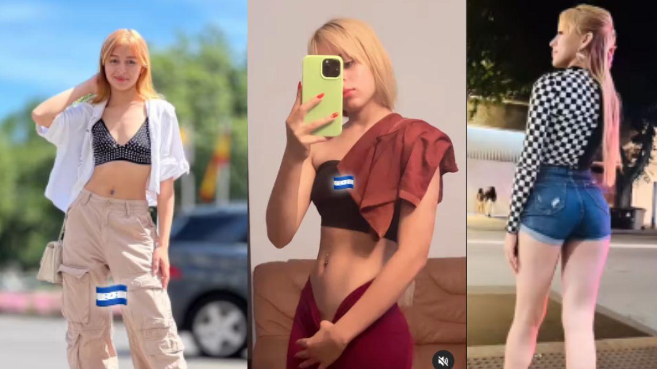 Imagen Principal de Nota: Con nuevo look, tiktoker hondureña, Nayensy Solórzano reaparece con seductor baile desde España
