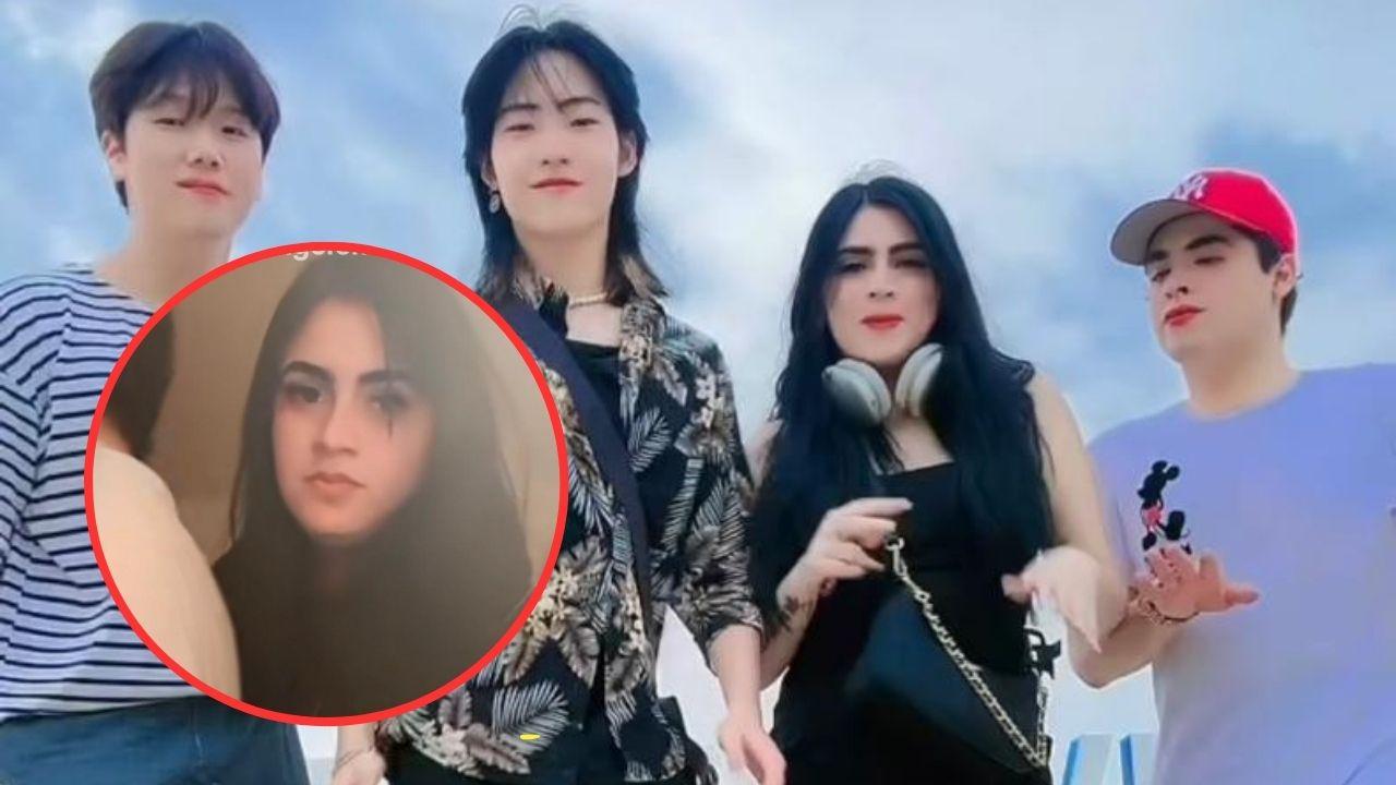 Imagen Principal de Nota: ¿Con quién tiene intimidad? Roxanna Somoza queda al descubierto en transmisión en vivo desde Corea
