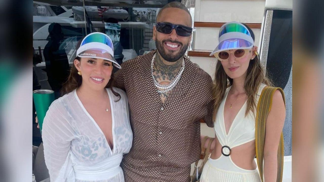 Imagen de ¿Nicky Jam cantará con Alexa? Posaron juntos en un prestigioso evento en los Estados Unidos