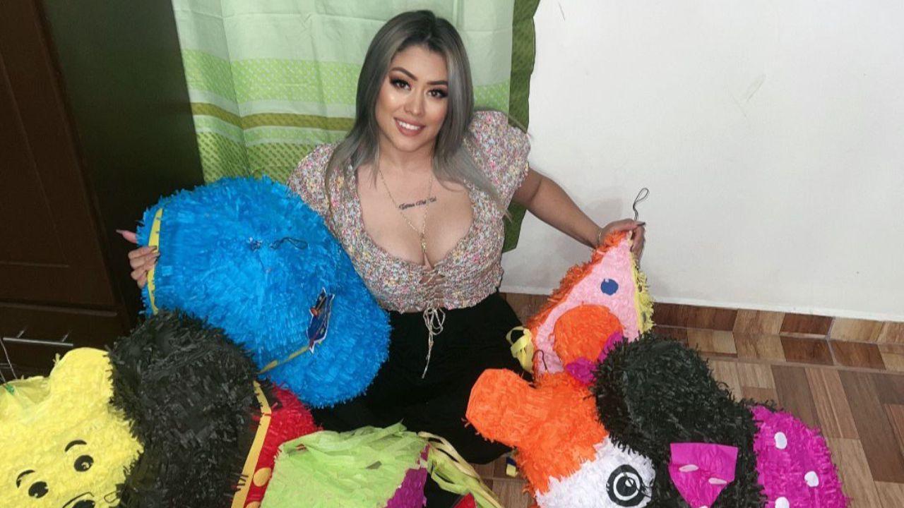 Imagen de Hondureña regala juguetes a niños con sus ganancias de TikTok