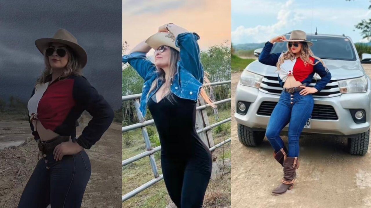 Imagen Principal de Nota: Aracely Zoe, ganadera hondureña que impacta con su tonificada figura