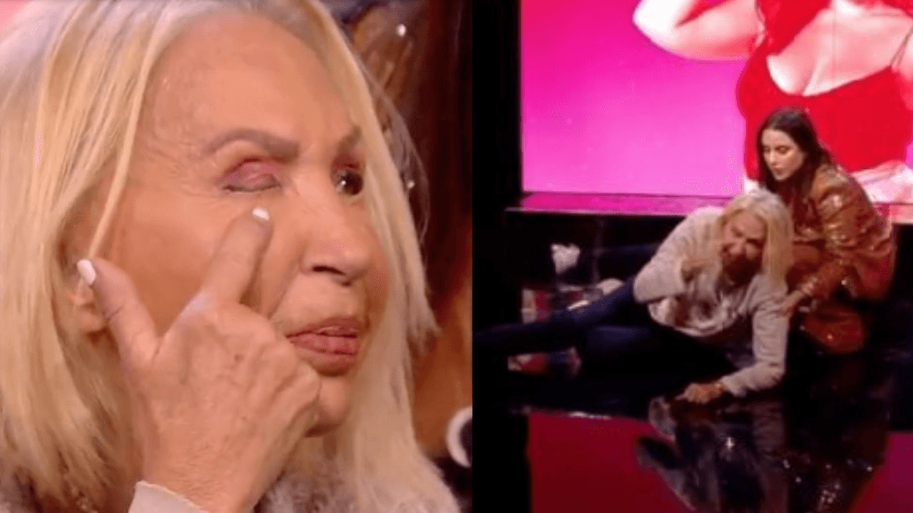 Imagen de Laura Bozzo sufre bochornoso momento durante programa en vivo ¡Mira el video!