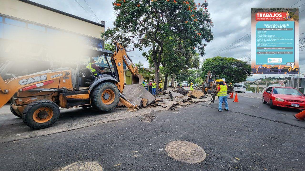 Imagen Principal de Nota: Estas son las calles cerradas en Tegucigalpa y Comayagüela este viernes 27 de octubre