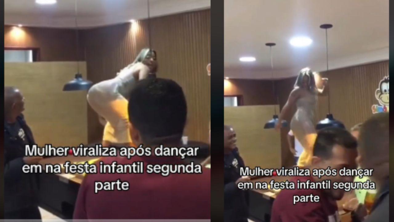 Imagen Principal de Nota: Madre causó polémica al perrear en mesa de billar frente a clientes