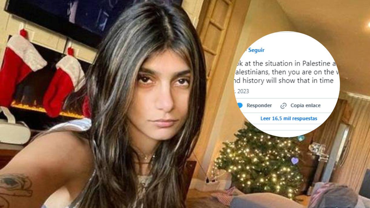 Imagen Principal de Nota: Mía Khalifa despedida por revista del conejo por apoyar a Palestina