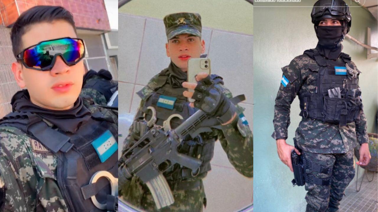 Imagen Principal de Nota: ‘Arréstame papi’: Daniel García, el militar hondureño que está enamorando en redes