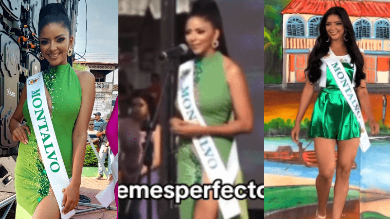 Imagen Principal de Nota: VIDEO: Reina de belleza pasa vergüenza debido a pobre respuesta ante los jueces