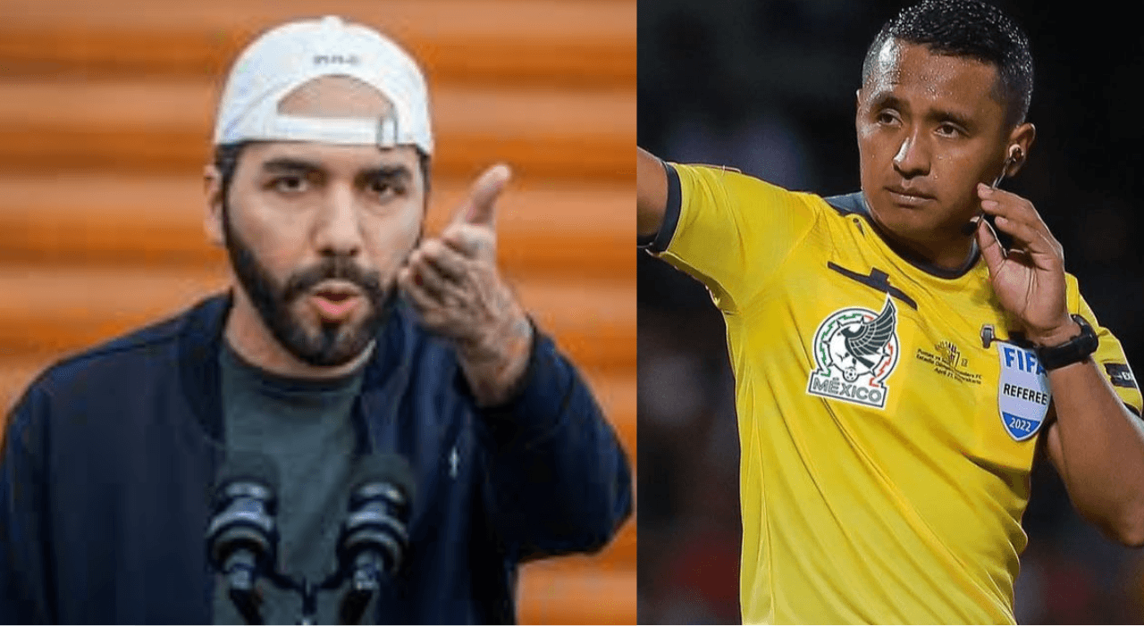 Imagen Principal de Nota: ¿Bukele habla de Iván Barton? Árbitro salvadoreño en el ojo del huracán