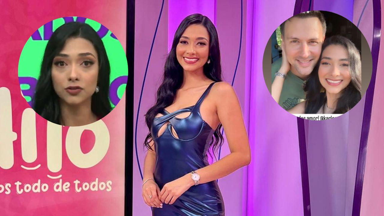 Imagen Principal de Nota: Karlen Pérez celebró con romántica cena junto a su pareja, su nueva etapa como presentadora en ‘El Hilo’ de Canal 5