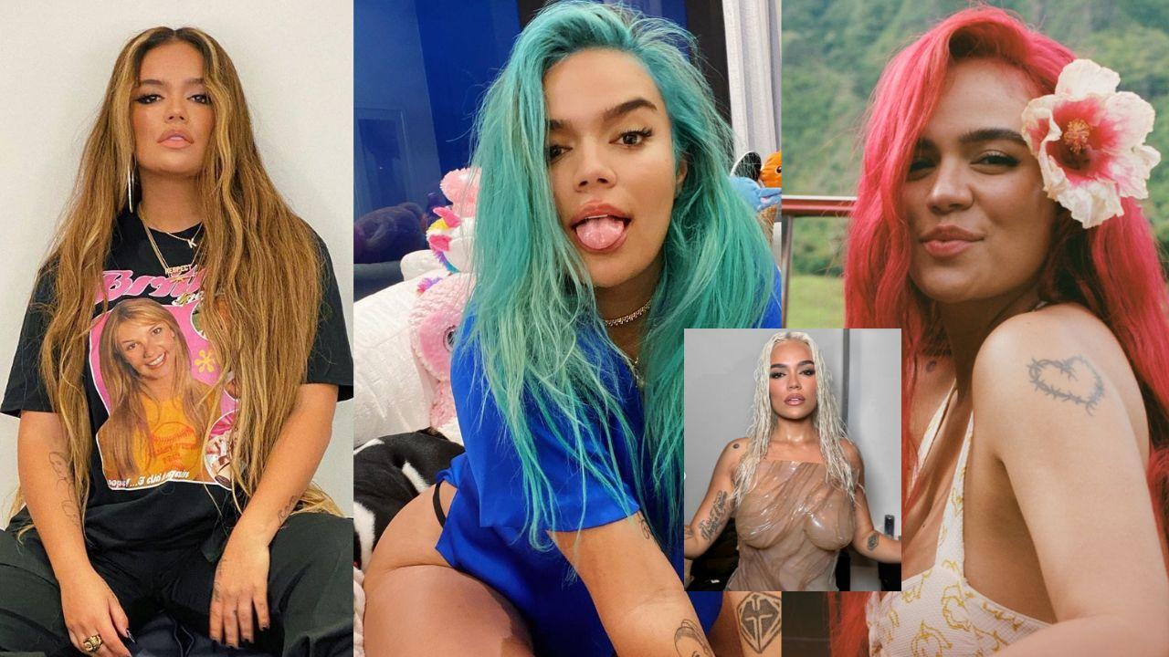 Imagen de Karol G sorprende con un nuevo look al estilo de Kim Kardashian