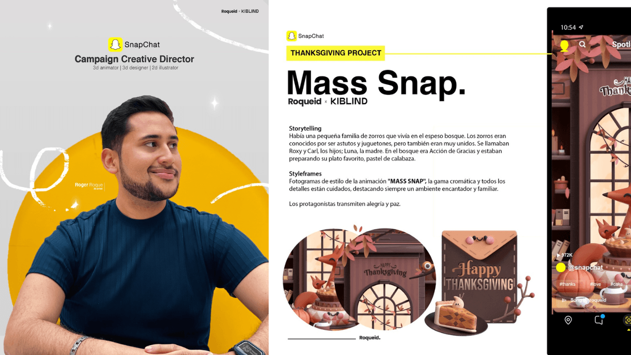 Imagen Principal de Nota: Artista hondureño es elegido por Snapchat como director creativo