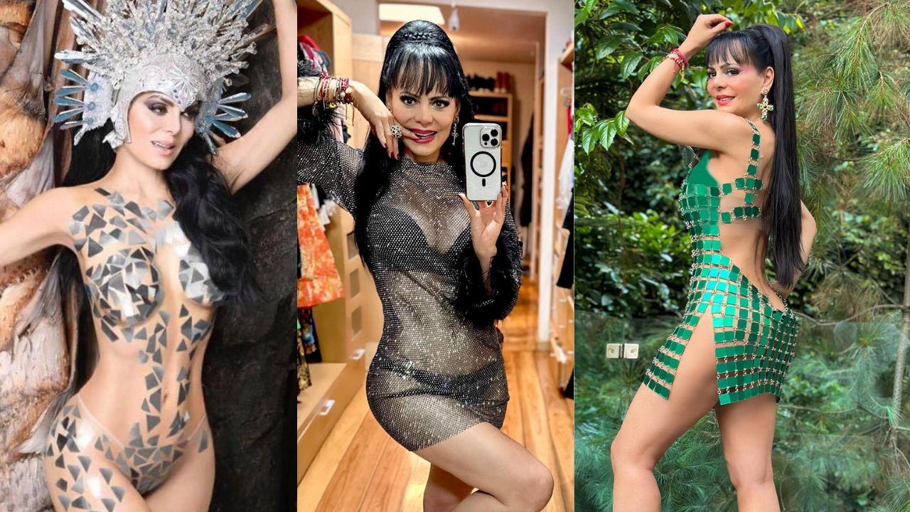 Imagen Principal de Nota: Maribel Guardia impacta con fotos en transparencias para despedir el 2023